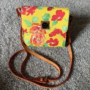 Dooney & Bourke Yellow Floral Crossbody